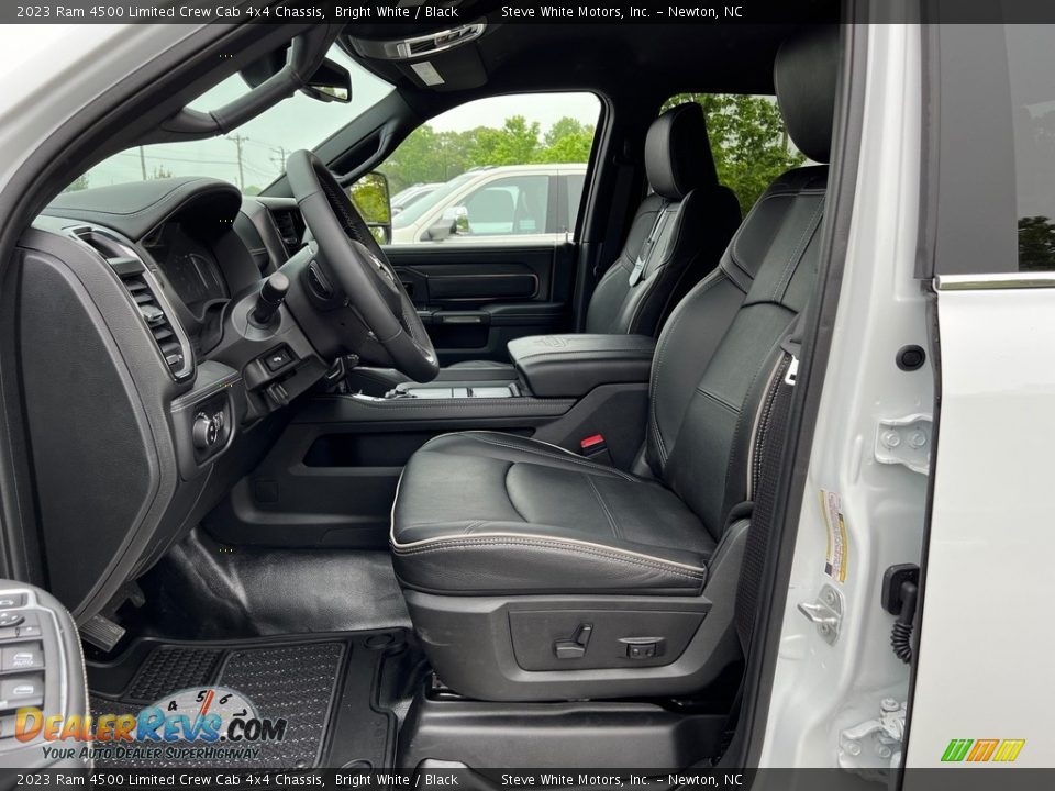 Black Interior - 2023 Ram 4500 Limited Crew Cab 4x4 Chassis Photo #10