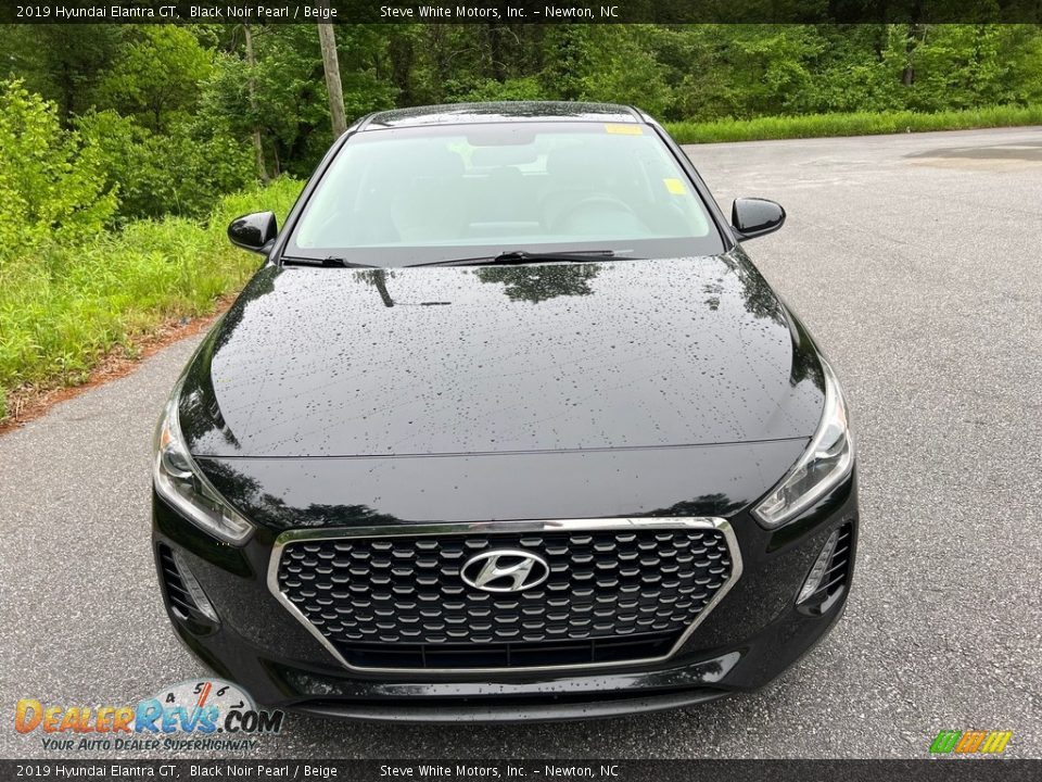 2019 Hyundai Elantra GT Black Noir Pearl / Beige Photo #3