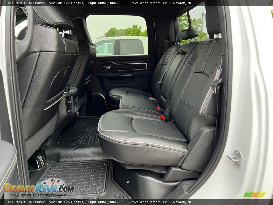 Rear Seat of 2023 Ram 4500 Limited Crew Cab 4x4 Chassis Photo #13