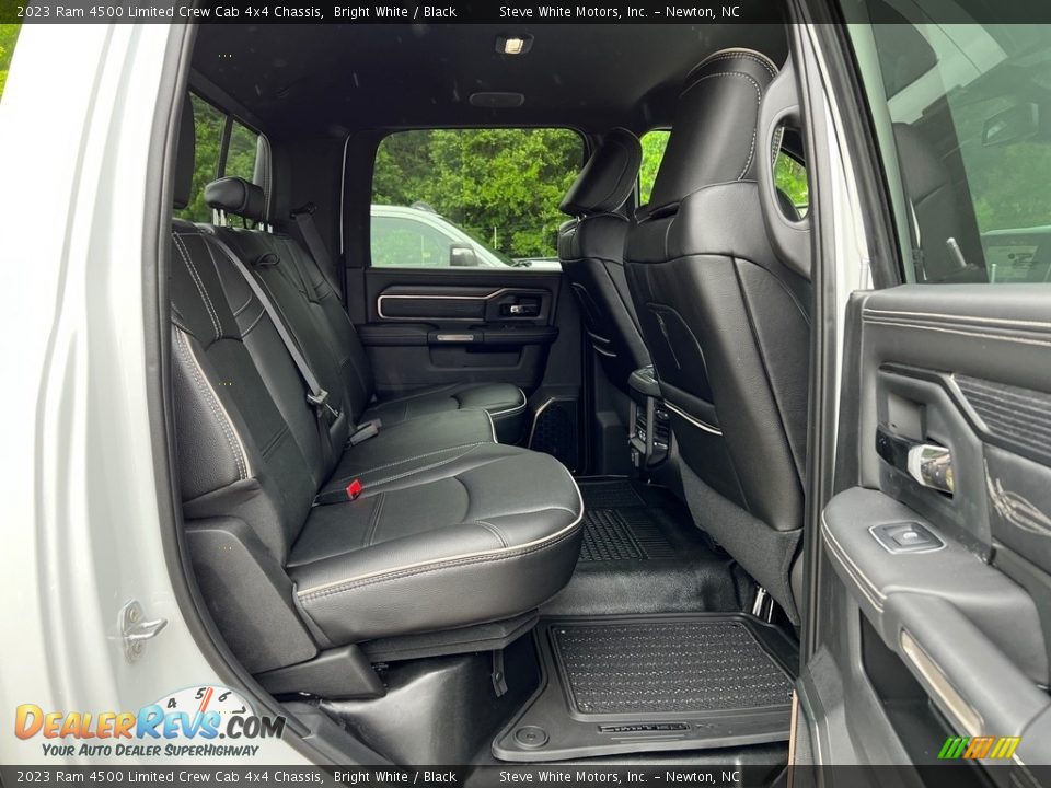Rear Seat of 2023 Ram 4500 Limited Crew Cab 4x4 Chassis Photo #16