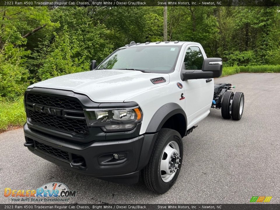 2023 Ram 4500 Tradesman Regular Cab Chassis Bright White / Diesel Gray/Black Photo #2