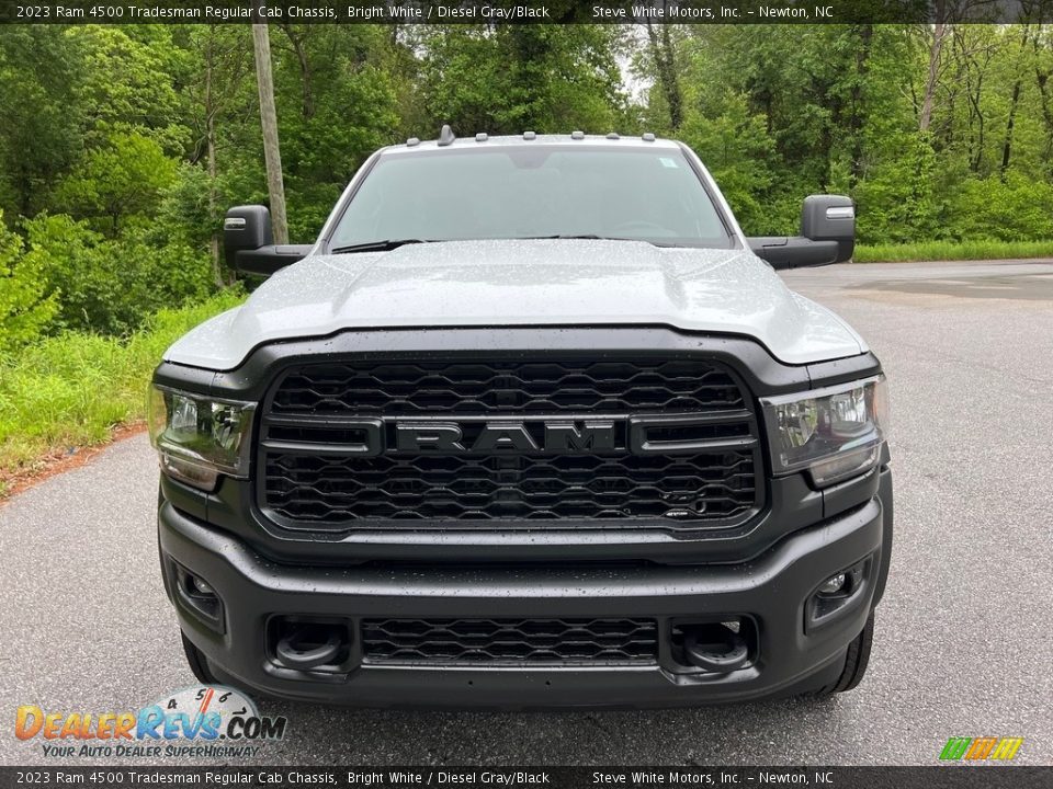 2023 Ram 4500 Tradesman Regular Cab Chassis Bright White / Diesel Gray/Black Photo #3