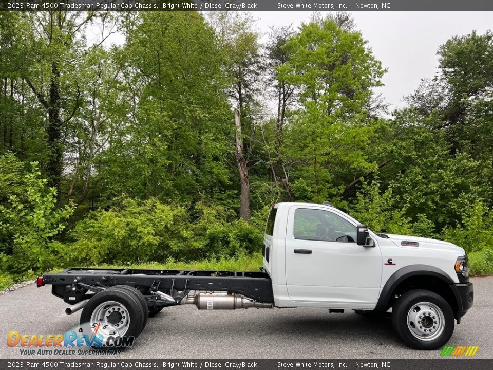 Bright White 2023 Ram 4500 Tradesman Regular Cab Chassis Photo #5