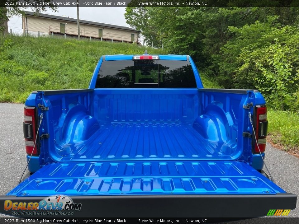 2023 Ram 1500 Big Horn Crew Cab 4x4 Hydro Blue Pearl / Black Photo #8