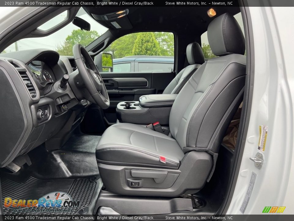 Diesel Gray/Black Interior - 2023 Ram 4500 Tradesman Regular Cab Chassis Photo #10