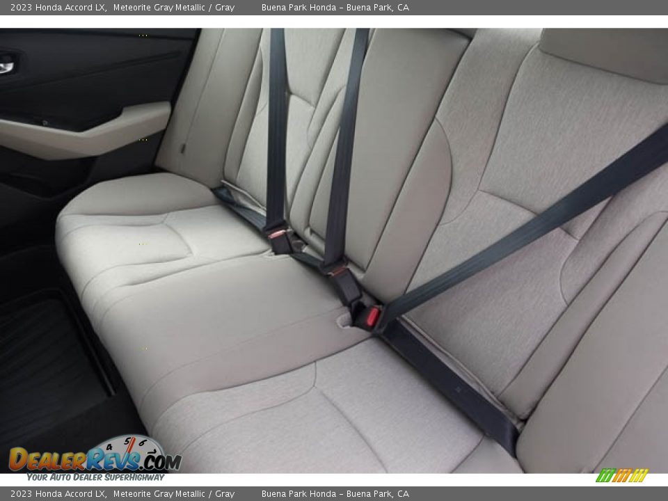 Rear Seat of 2023 Honda Accord LX Photo #28