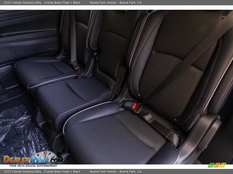 2023 Honda Odyssey Elite Crystal Black Pearl / Black Photo #25