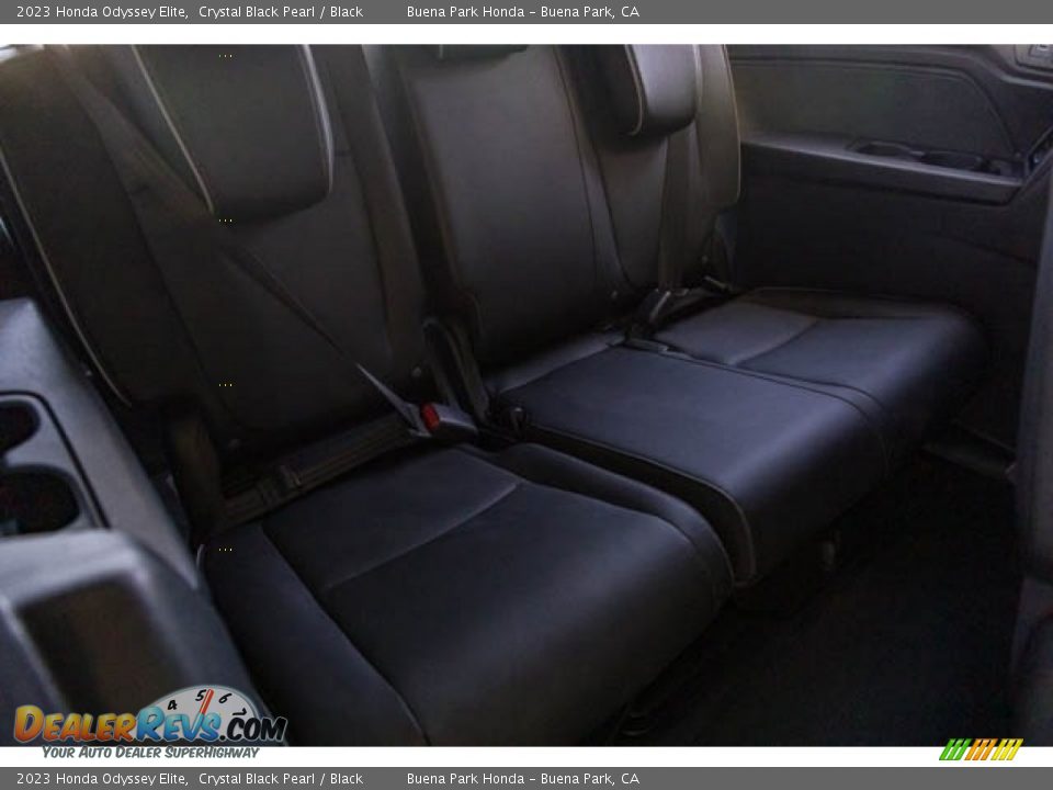 2023 Honda Odyssey Elite Crystal Black Pearl / Black Photo #31