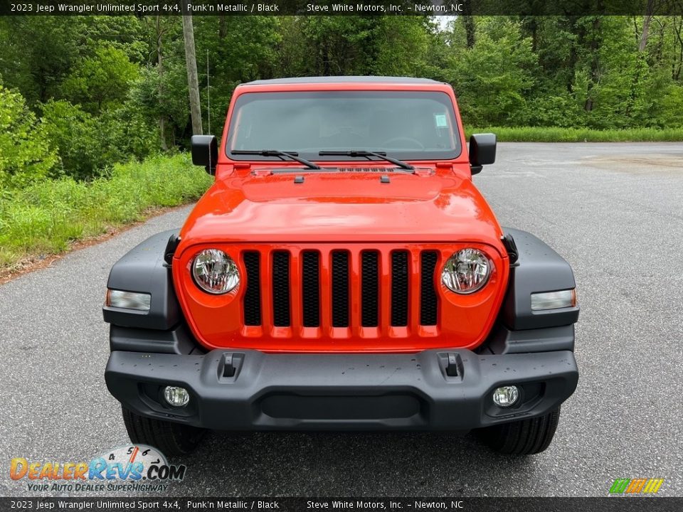 2023 Jeep Wrangler Unlimited Sport 4x4 Punk'n Metallic / Black Photo #3