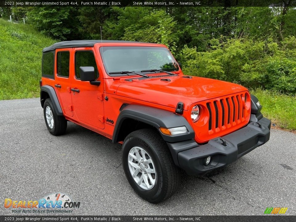 2023 Jeep Wrangler Unlimited Sport 4x4 Punk'n Metallic / Black Photo #4