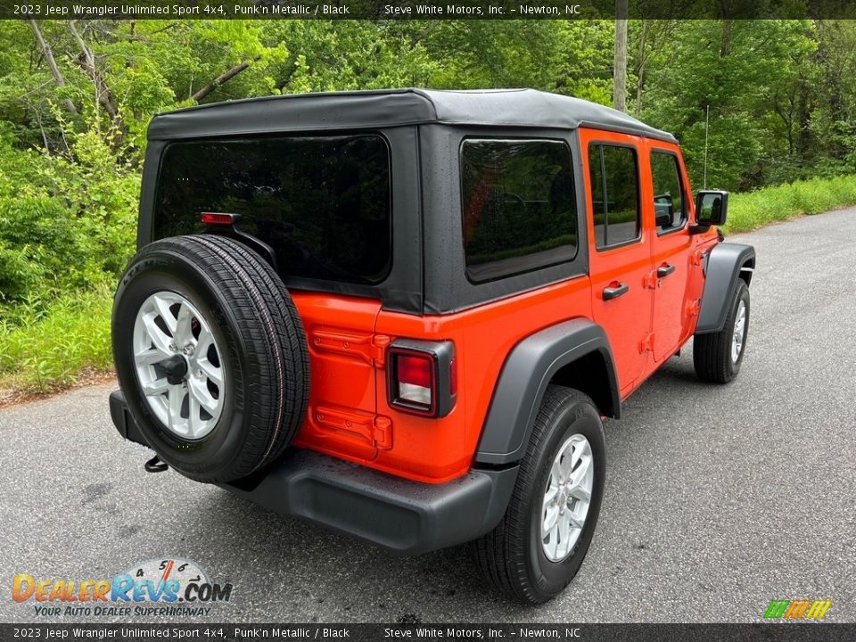 2023 Jeep Wrangler Unlimited Sport 4x4 Punk'n Metallic / Black Photo #6