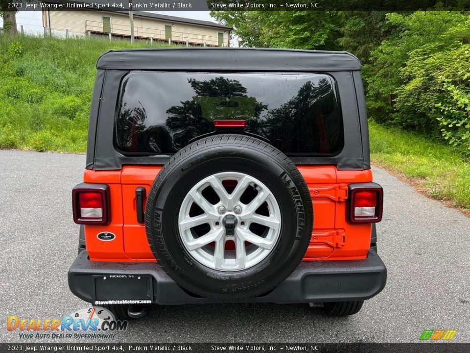 2023 Jeep Wrangler Unlimited Sport 4x4 Punk'n Metallic / Black Photo #7