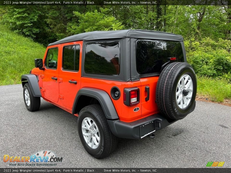 2023 Jeep Wrangler Unlimited Sport 4x4 Punk'n Metallic / Black Photo #8