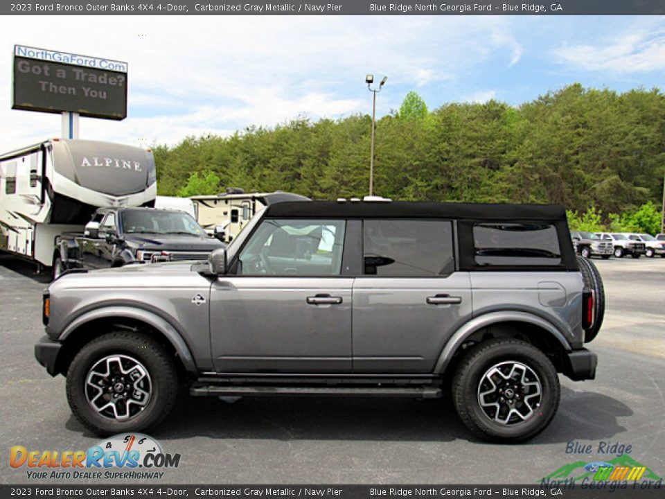 Carbonized Gray Metallic 2023 Ford Bronco Outer Banks 4X4 4-Door Photo #2
