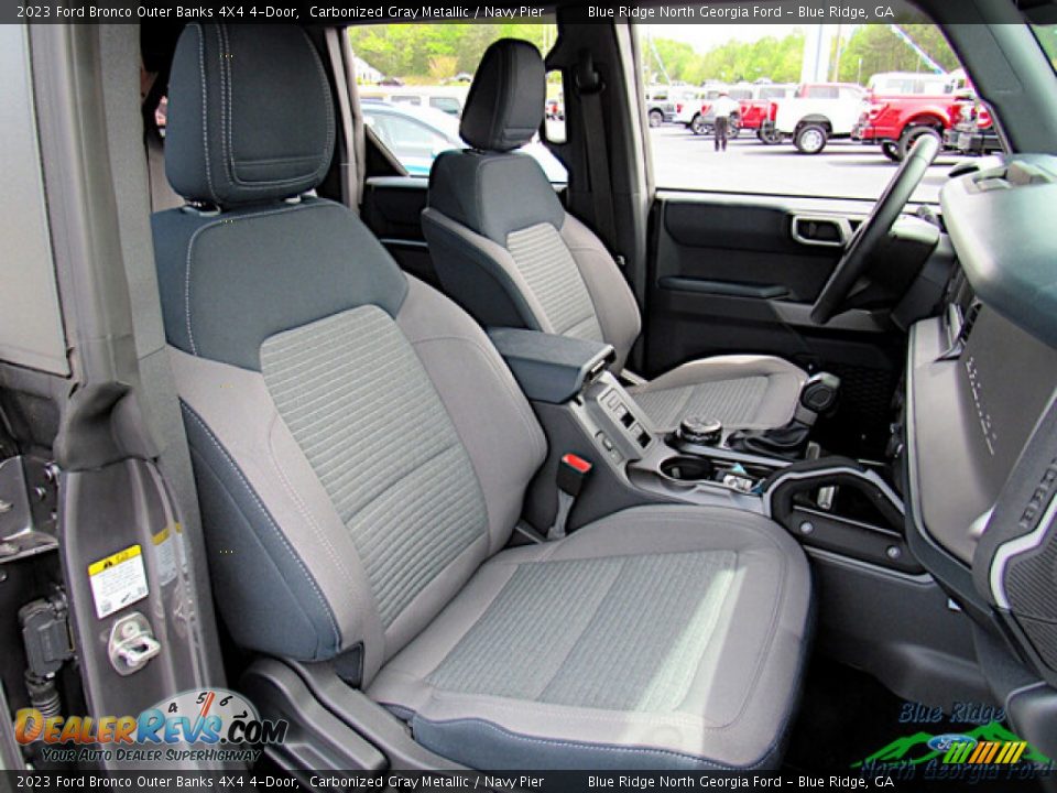 Front Seat of 2023 Ford Bronco Outer Banks 4X4 4-Door Photo #12