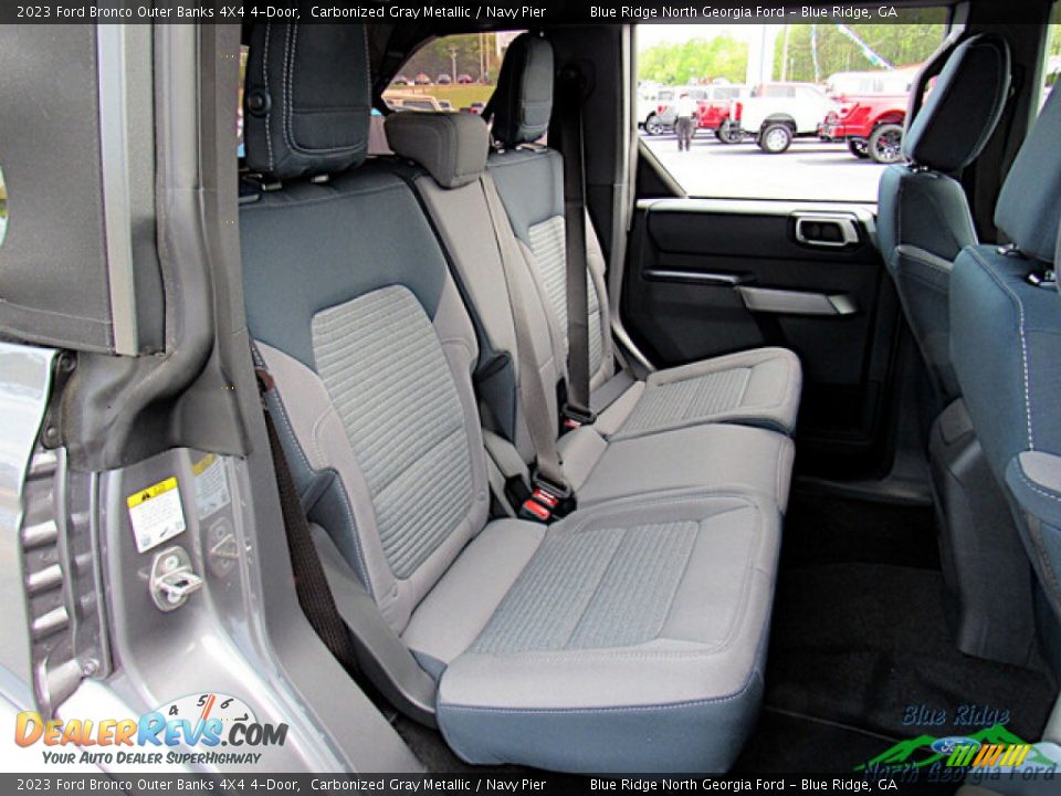 Rear Seat of 2023 Ford Bronco Outer Banks 4X4 4-Door Photo #13