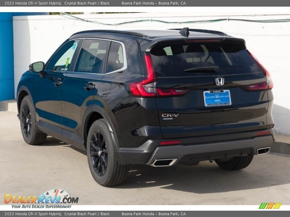 2023 Honda CR-V Sport Hybrid Crystal Black Pearl / Black Photo #2