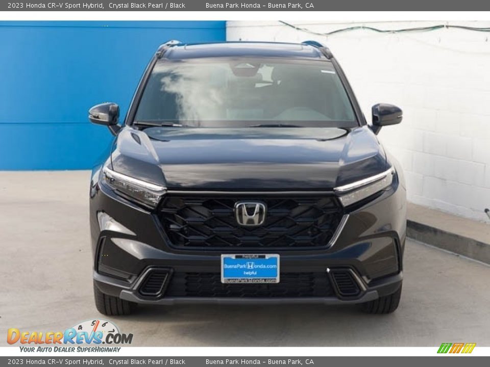 2023 Honda CR-V Sport Hybrid Crystal Black Pearl / Black Photo #3
