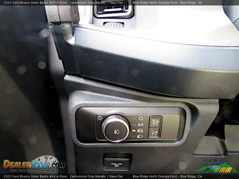 2023 Ford Bronco Outer Banks 4X4 4-Door Carbonized Gray Metallic / Navy Pier Photo #19