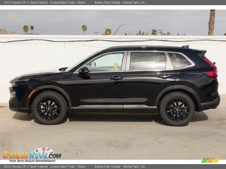 2023 Honda CR-V Sport Hybrid Crystal Black Pearl / Black Photo #6