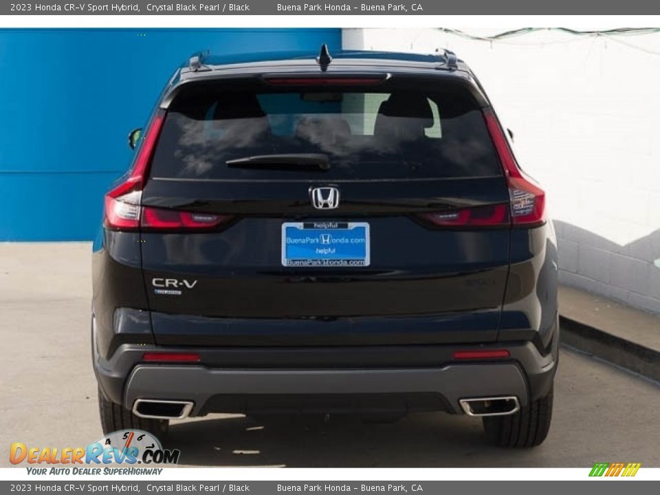 2023 Honda CR-V Sport Hybrid Crystal Black Pearl / Black Photo #7