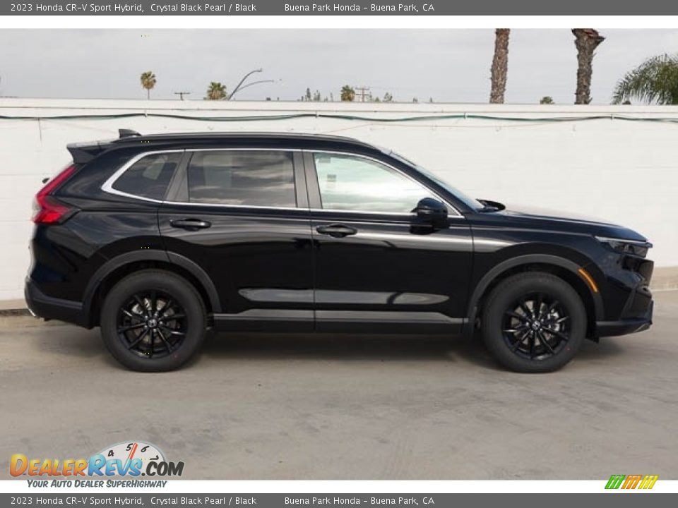 2023 Honda CR-V Sport Hybrid Crystal Black Pearl / Black Photo #8