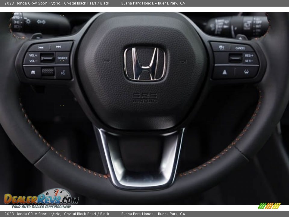 2023 Honda CR-V Sport Hybrid Crystal Black Pearl / Black Photo #19