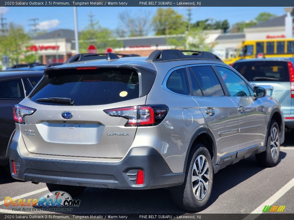 2020 Subaru Outback 2.5i Premium Tungsten Metallic / Warm Ivory Photo #3