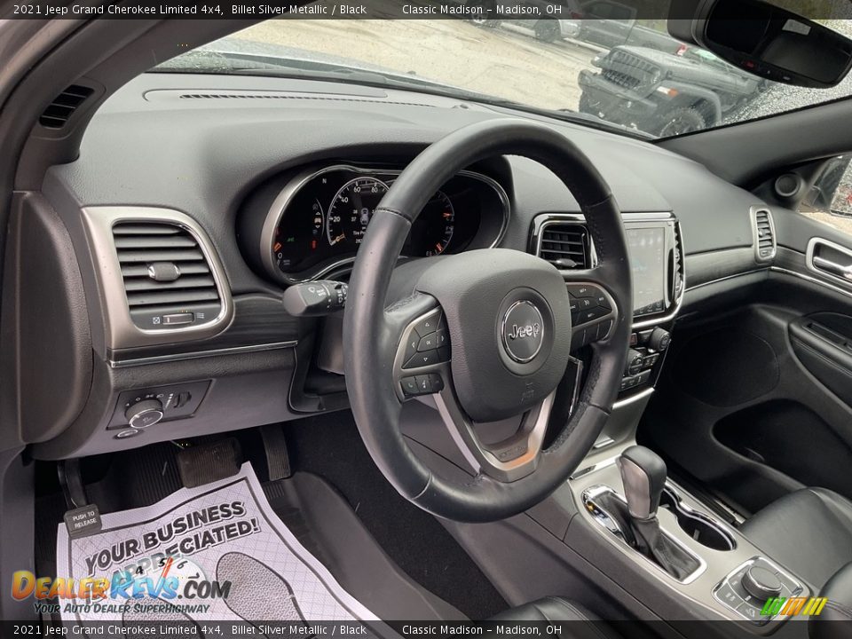 2021 Jeep Grand Cherokee Limited 4x4 Billet Silver Metallic / Black Photo #4