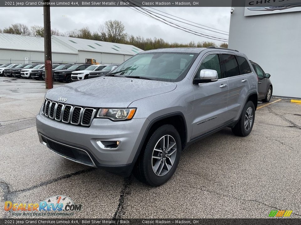 2021 Jeep Grand Cherokee Limited 4x4 Billet Silver Metallic / Black Photo #8
