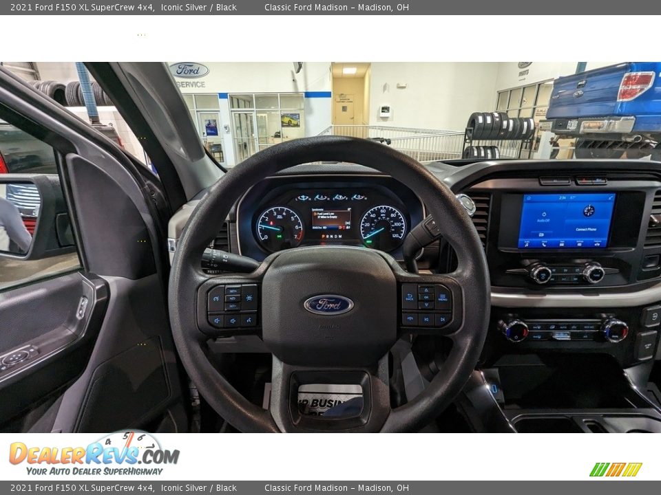 2021 Ford F150 XL SuperCrew 4x4 Steering Wheel Photo #11