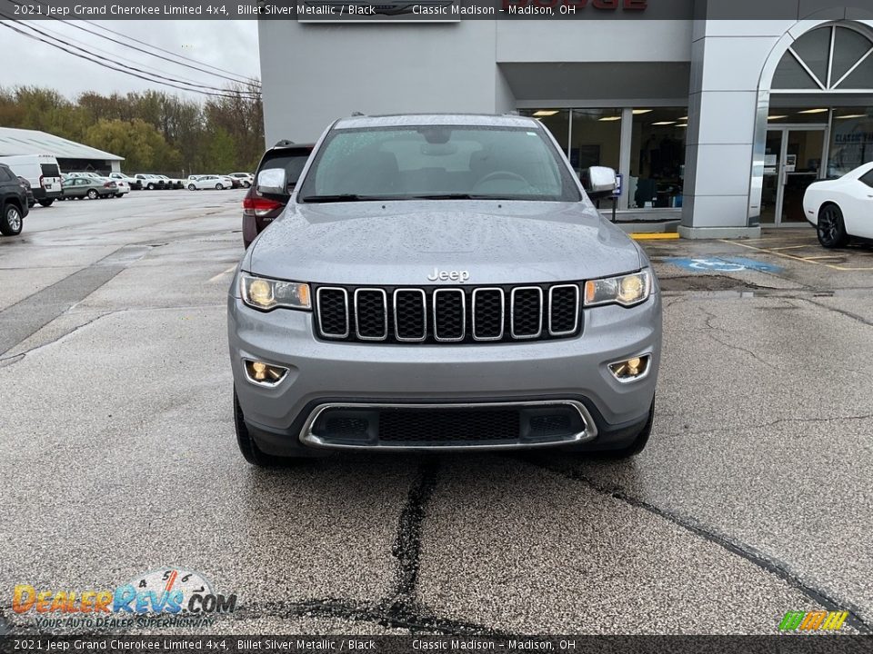2021 Jeep Grand Cherokee Limited 4x4 Billet Silver Metallic / Black Photo #12