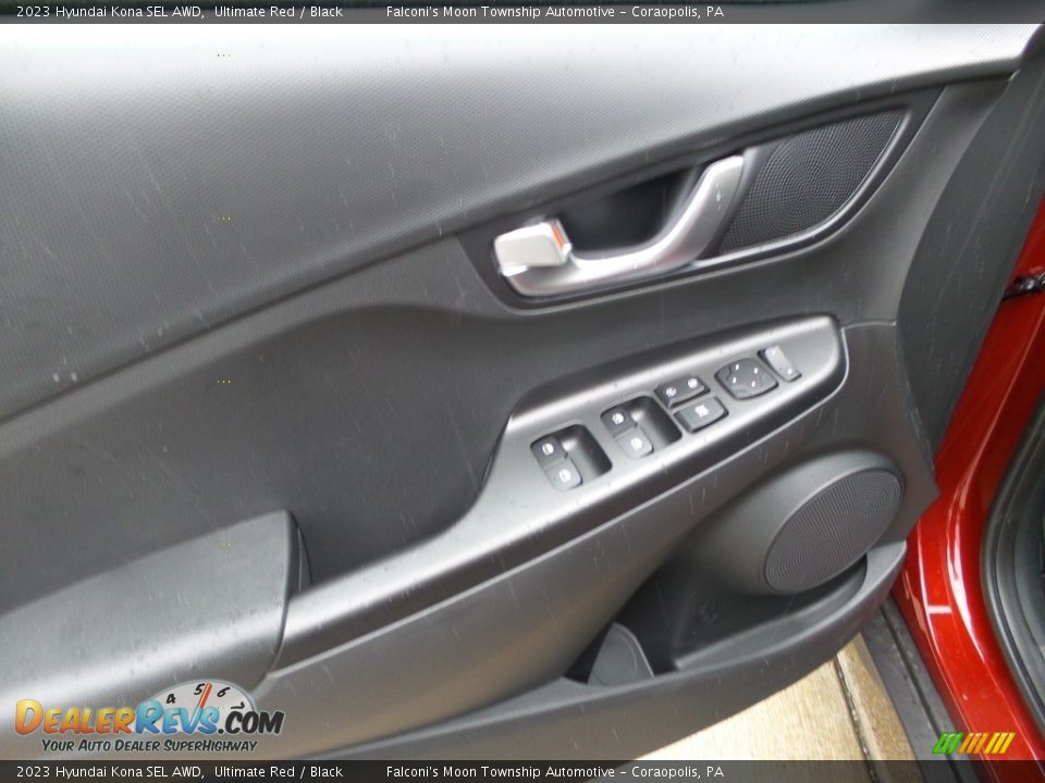 2023 Hyundai Kona SEL AWD Ultimate Red / Black Photo #14