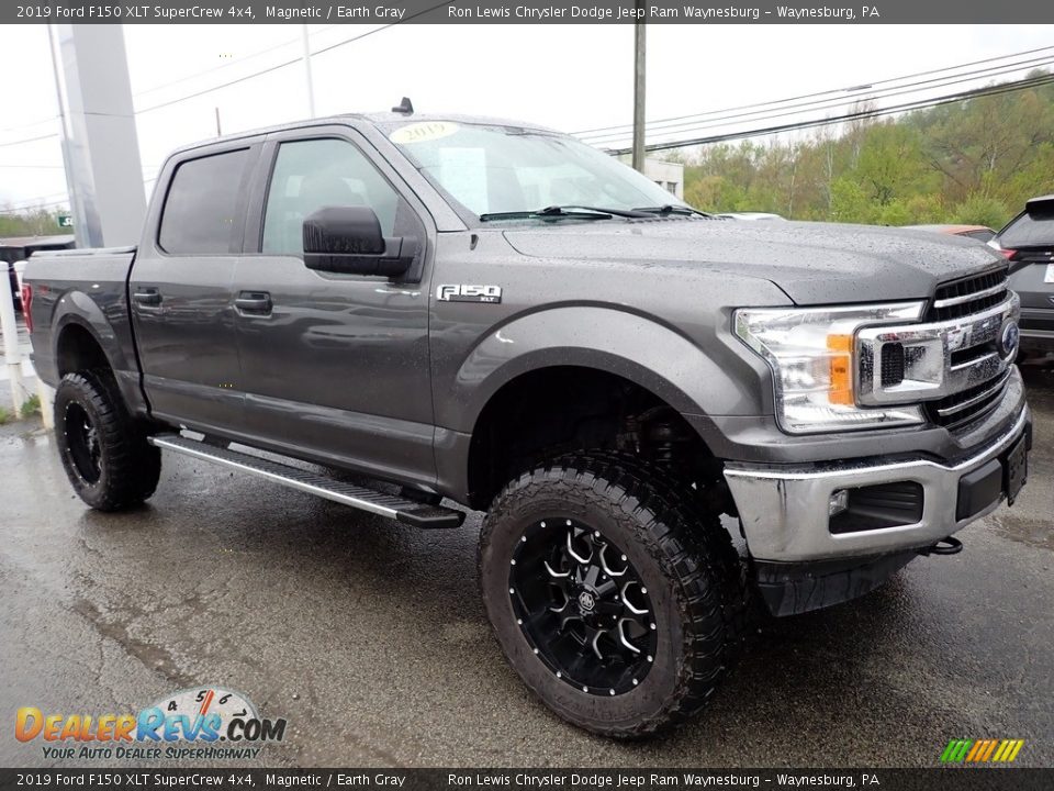 2019 Ford F150 XLT SuperCrew 4x4 Magnetic / Earth Gray Photo #8