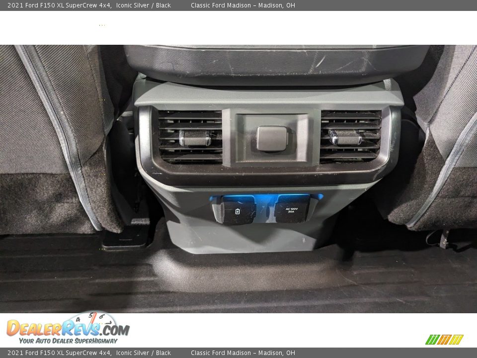 2021 Ford F150 XL SuperCrew 4x4 Iconic Silver / Black Photo #20
