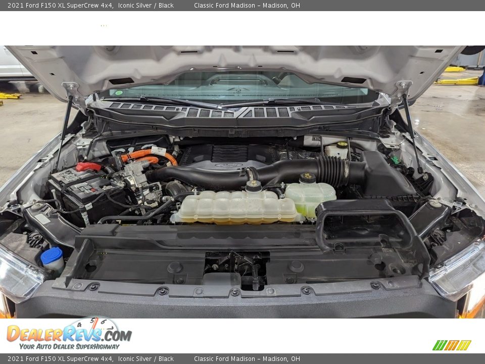 2021 Ford F150 XL SuperCrew 4x4 3.5 Liter e PowerBoost Twin-Turbocharged DOHC 24-Valve V6 Gasoline/Electric Hybrid Engine Photo #25