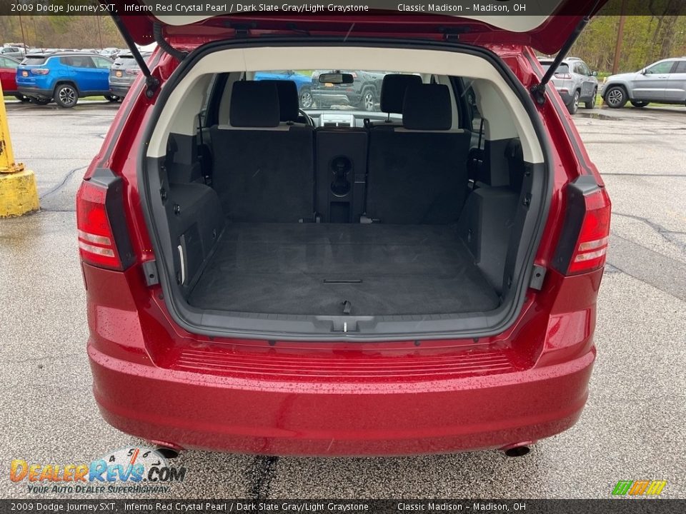 2009 Dodge Journey SXT Inferno Red Crystal Pearl / Dark Slate Gray/Light Graystone Photo #12