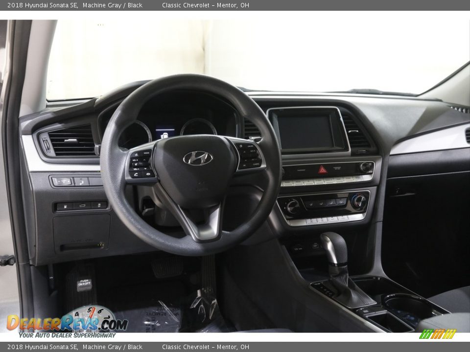 2018 Hyundai Sonata SE Machine Gray / Black Photo #6