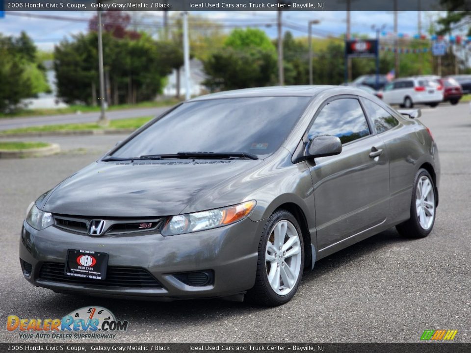 2006 Honda Civic Si Coupe Galaxy Gray Metallic / Black Photo #1