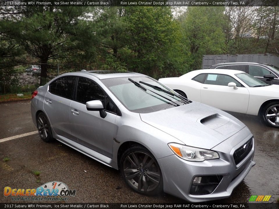 2017 Subaru WRX Premium Ice Silver Metallic / Carbon Black Photo #3