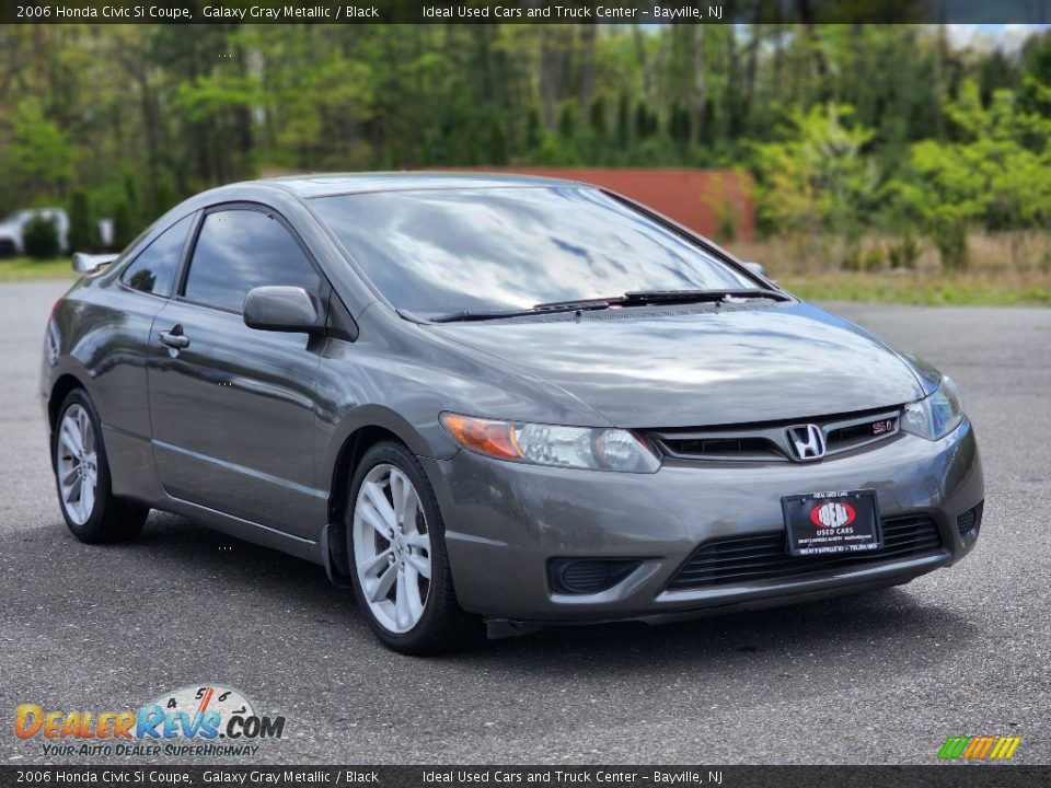 2006 Honda Civic Si Coupe Galaxy Gray Metallic / Black Photo #2