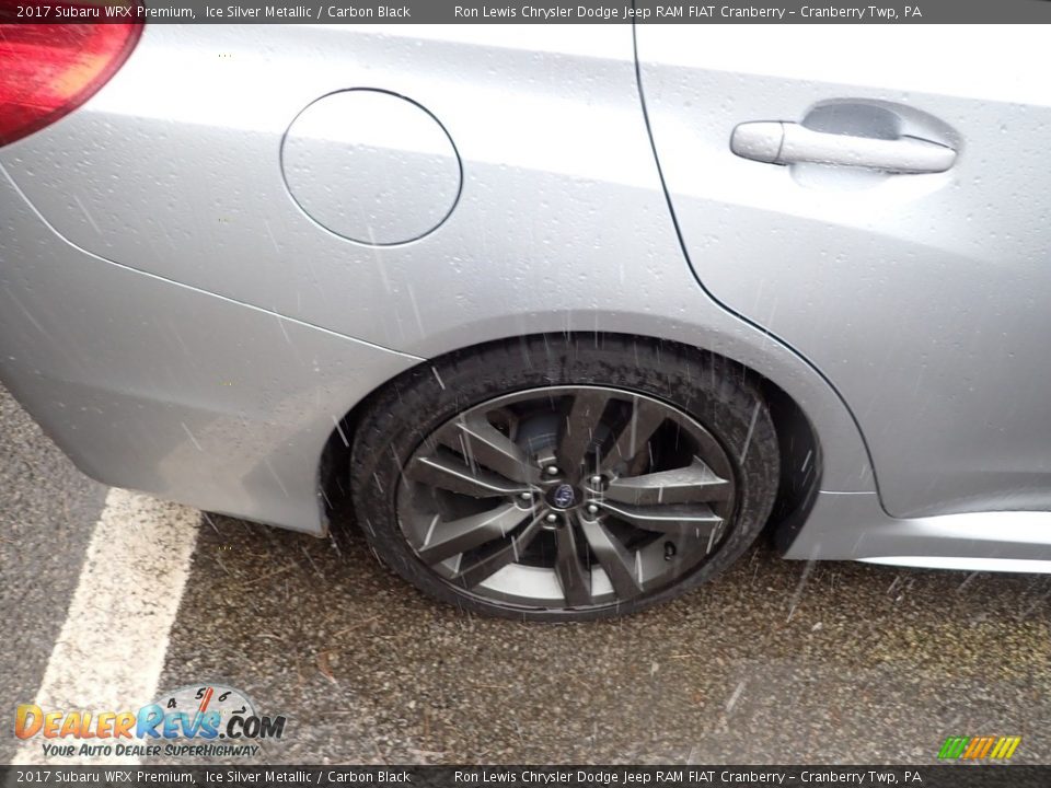 2017 Subaru WRX Premium Ice Silver Metallic / Carbon Black Photo #5