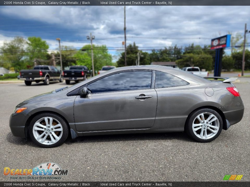 2006 Honda Civic Si Coupe Galaxy Gray Metallic / Black Photo #4