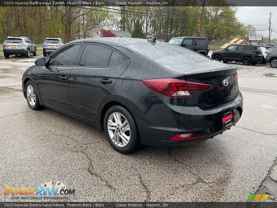 2020 Hyundai Elantra Value Edition Phantom Black / Black Photo #9