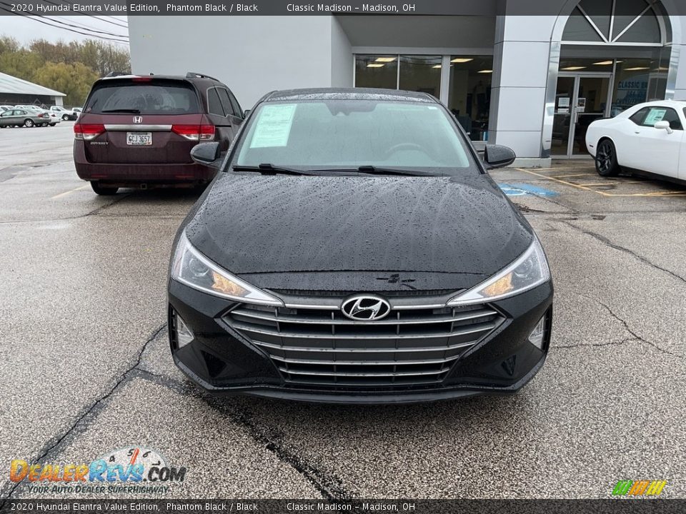 2020 Hyundai Elantra Value Edition Phantom Black / Black Photo #10