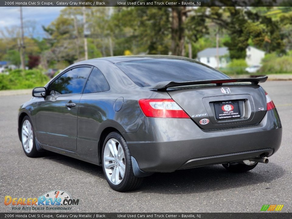 2006 Honda Civic Si Coupe Galaxy Gray Metallic / Black Photo #5