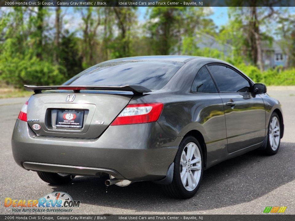 2006 Honda Civic Si Coupe Galaxy Gray Metallic / Black Photo #7