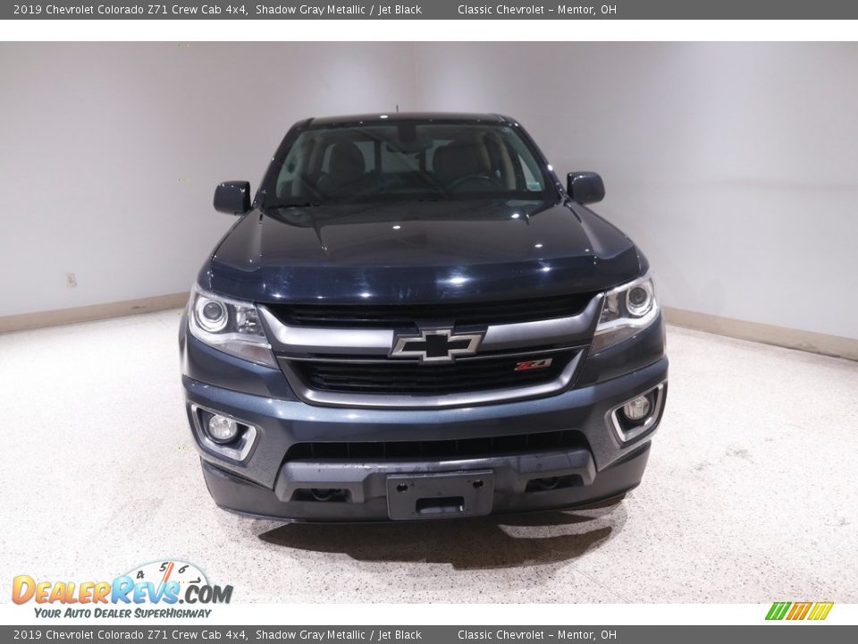 2019 Chevrolet Colorado Z71 Crew Cab 4x4 Shadow Gray Metallic / Jet Black Photo #2