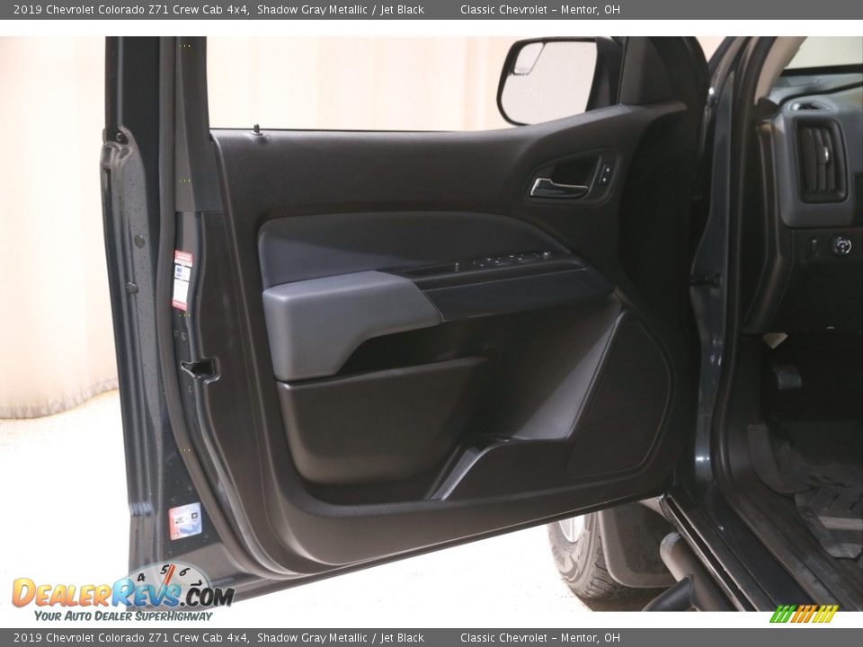 2019 Chevrolet Colorado Z71 Crew Cab 4x4 Shadow Gray Metallic / Jet Black Photo #4
