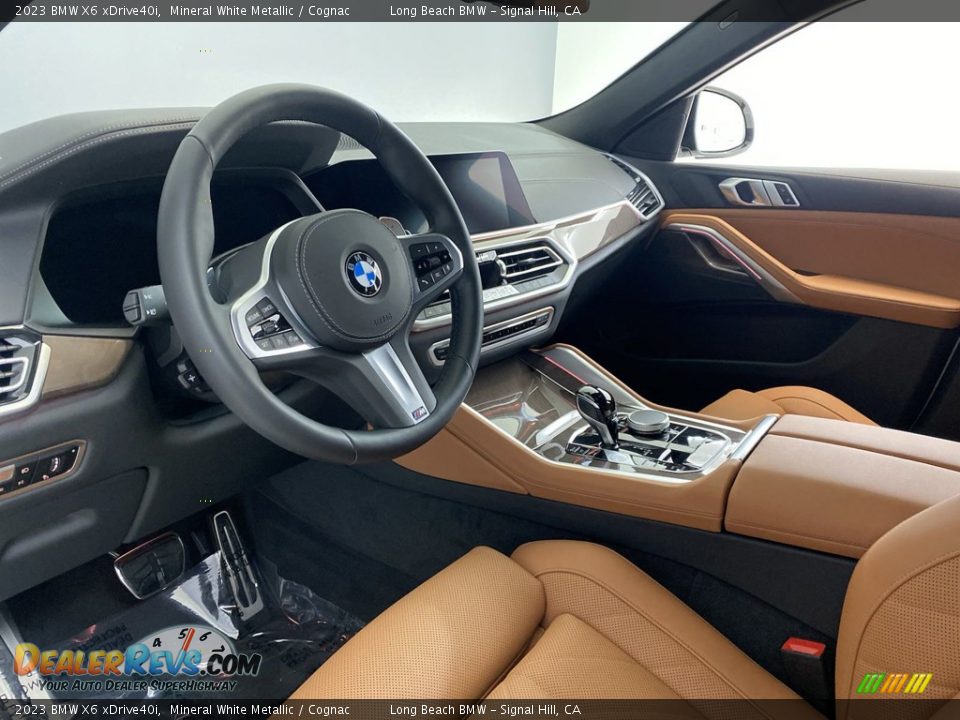 Cognac Interior - 2023 BMW X6 xDrive40i Photo #15